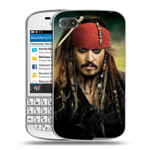 Дизайнерский пластиковый чехол для BlackBerry Q10 Пираты