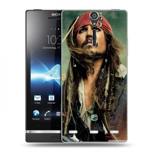 Дизайнерский пластиковый чехол для Sony Xperia S Пираты