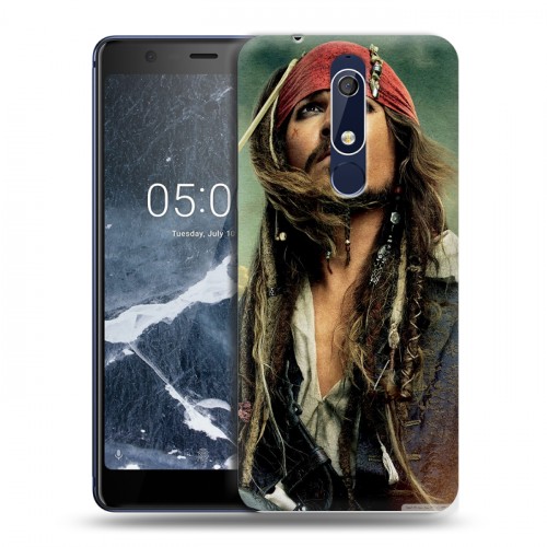 Дизайнерский пластиковый чехол для Nokia 5.1 Пираты