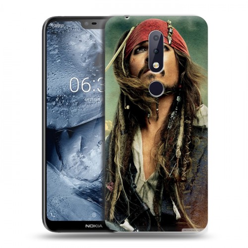 Дизайнерский пластиковый чехол для Nokia 6.1 Plus Пираты