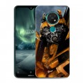 Дизайнерский силиконовый с усиленными углами чехол для Nokia 7.2 Трансформеры