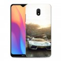 Дизайнерский силиконовый с усиленными углами чехол для Xiaomi RedMi 8A Форсаж