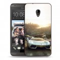 Дизайнерский пластиковый чехол для HTC Desire 700 Форсаж