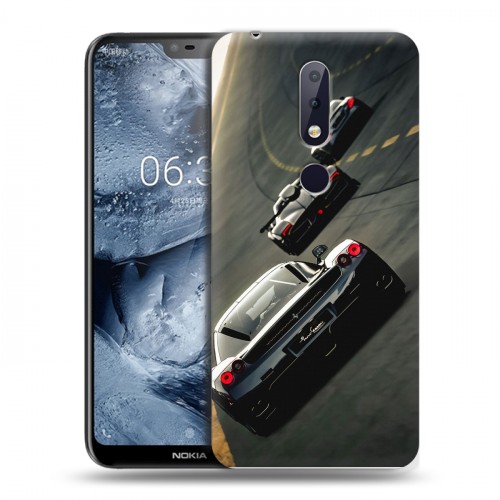 Дизайнерский пластиковый чехол для Nokia 6.1 Plus Форсаж