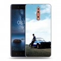 Дизайнерский пластиковый чехол для Nokia 8 Форсаж