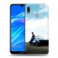 Дизайнерский пластиковый чехол для Huawei Y6 (2019) Форсаж