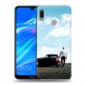 Дизайнерский пластиковый чехол для Huawei Y6 (2019) Форсаж