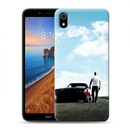 Дизайнерский силиконовый чехол для Xiaomi RedMi 7A Форсаж