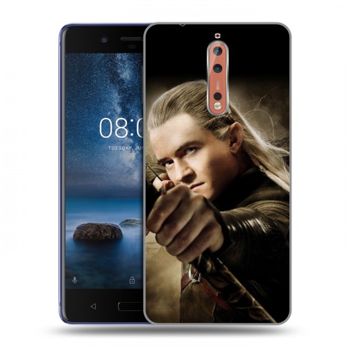 Дизайнерский пластиковый чехол для Nokia 8 Хоббит