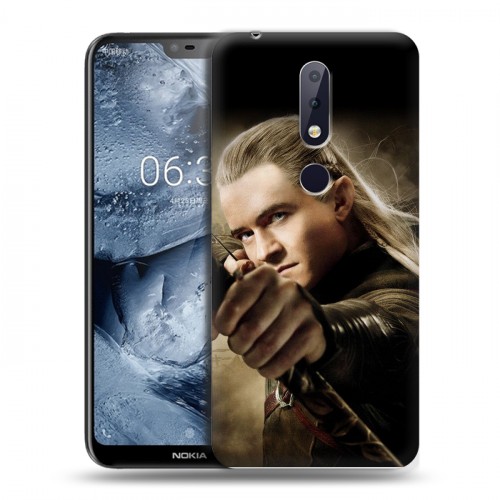 Дизайнерский силиконовый чехол для Nokia 6.1 Plus Хоббит