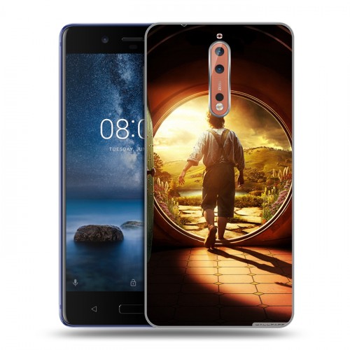 Дизайнерский пластиковый чехол для Nokia 8 Хоббит