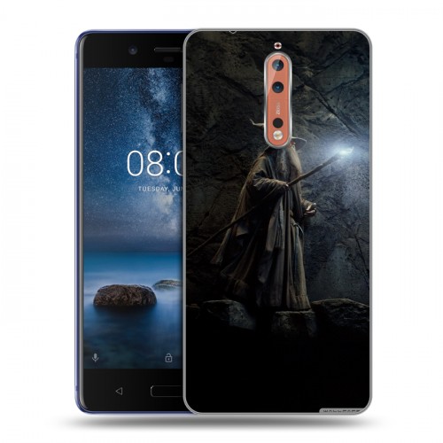 Дизайнерский пластиковый чехол для Nokia 8 Хоббит