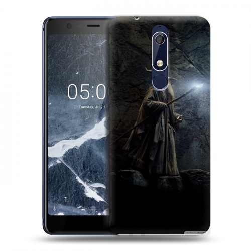 Дизайнерский пластиковый чехол для Nokia 5.1 Хоббит