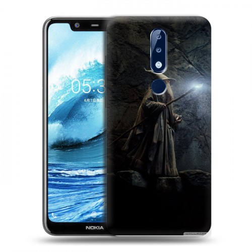 Дизайнерский силиконовый чехол для Nokia 5.1 Plus Хоббит