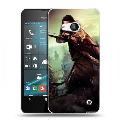 Дизайнерский пластиковый чехол для Microsoft Lumia 550 Хоббит