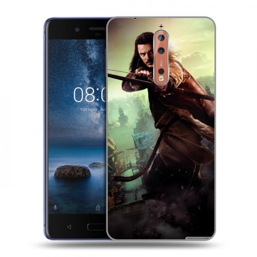 Дизайнерский пластиковый чехол для Nokia 8 Хоббит