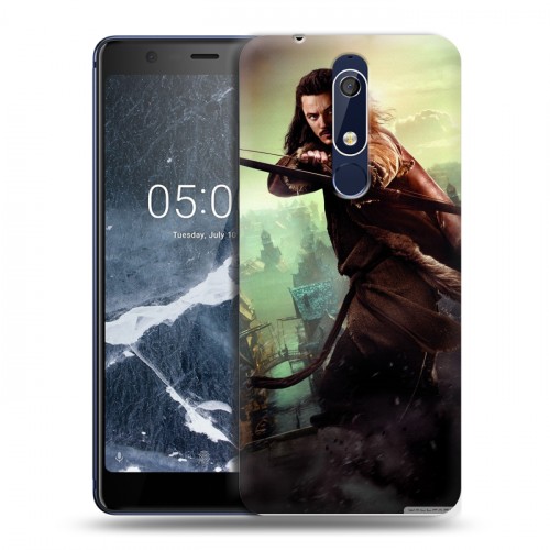 Дизайнерский пластиковый чехол для Nokia 5.1 Хоббит