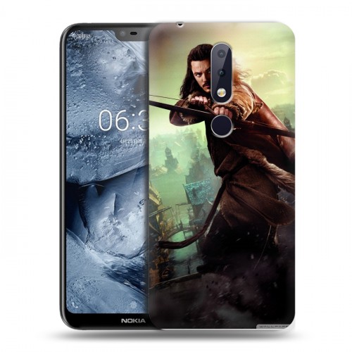 Дизайнерский силиконовый чехол для Nokia 6.1 Plus Хоббит