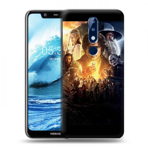 Дизайнерский силиконовый чехол для Nokia 5.1 Plus Хоббит