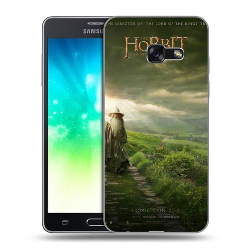 Дизайнерский силиконовый с усиленными углами чехол для Samsung Galaxy A3 (2017) Хоббит