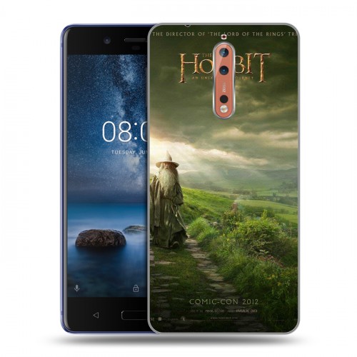 Дизайнерский пластиковый чехол для Nokia 8 Хоббит