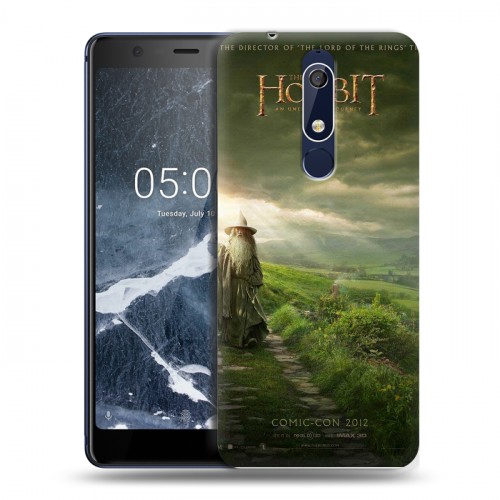 Дизайнерский пластиковый чехол для Nokia 5.1 Хоббит