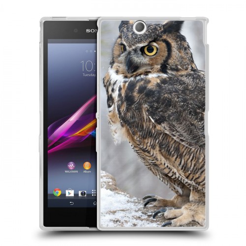 Дизайнерский пластиковый чехол для Sony Xperia Z Ultra  Совы