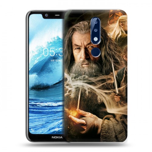 Дизайнерский силиконовый чехол для Nokia 5.1 Plus Хоббит