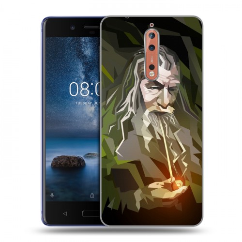 Дизайнерский пластиковый чехол для Nokia 8 Хоббит