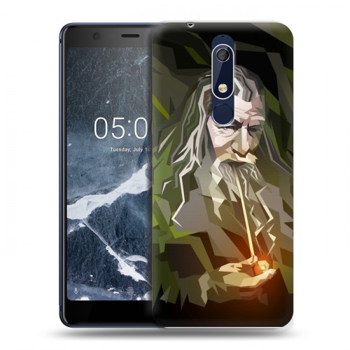 Дизайнерский пластиковый чехол для Nokia 5.1 Хоббит