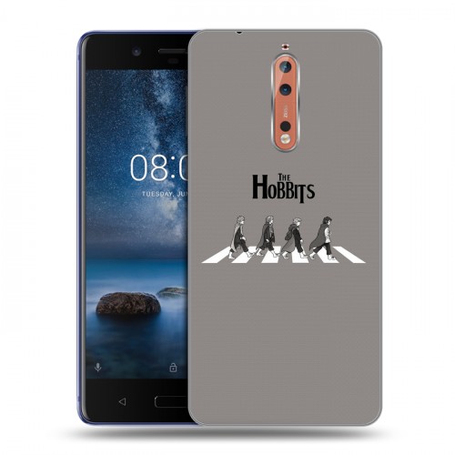 Дизайнерский пластиковый чехол для Nokia 8 Хоббит