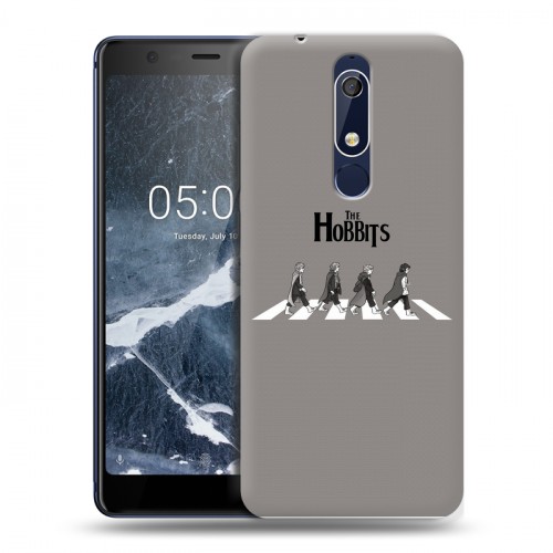 Дизайнерский пластиковый чехол для Nokia 5.1 Хоббит