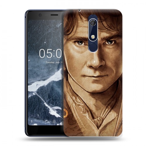 Дизайнерский пластиковый чехол для Nokia 5.1 Хоббит