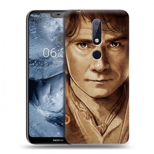 Дизайнерский пластиковый чехол для Nokia 6.1 Plus Хоббит