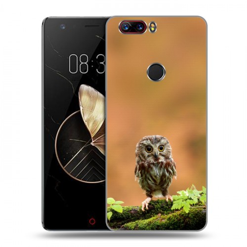 Дизайнерский пластиковый чехол для ZTE Nubia Z17 Совы