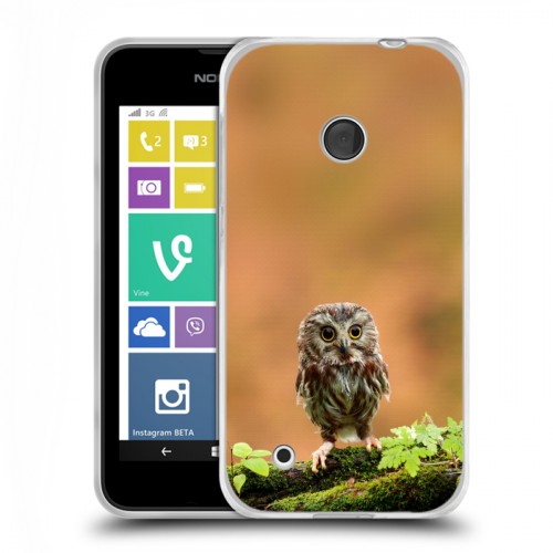 Дизайнерский пластиковый чехол для Nokia Lumia 530 Совы