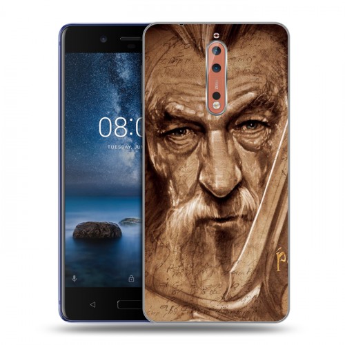 Дизайнерский пластиковый чехол для Nokia 8 Хоббит