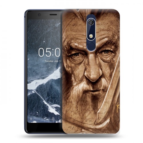 Дизайнерский пластиковый чехол для Nokia 5.1 Хоббит