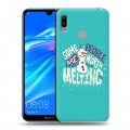 Дизайнерский пластиковый чехол для Huawei Y6 (2019) Холодное сердце