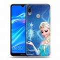 Дизайнерский пластиковый чехол для Huawei Y6 (2019) Холодное сердце