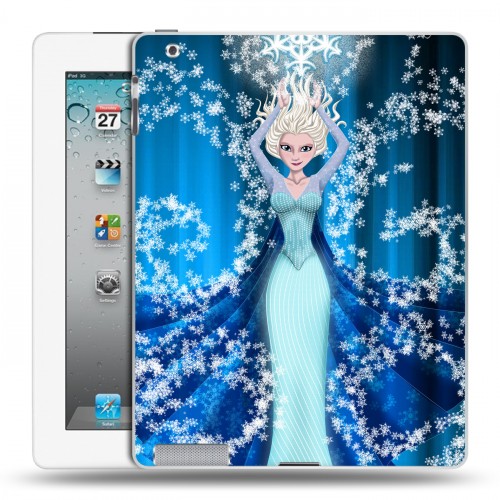 Дизайнерский пластиковый чехол для Ipad 2/3/4 Холодное сердце