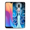 Дизайнерский силиконовый с усиленными углами чехол для Xiaomi RedMi 8A Холодное сердце