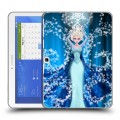 Дизайнерский силиконовый чехол для Samsung Galaxy Tab 4 10.1 Холодное сердце