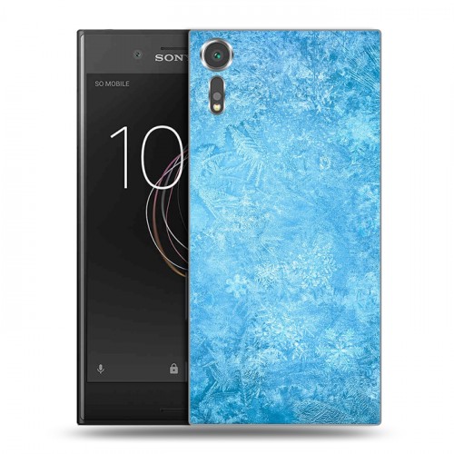 Дизайнерский пластиковый чехол для Sony Xperia XZs Холодное сердце