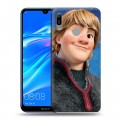 Дизайнерский пластиковый чехол для Huawei Y6 (2019) Холодное сердце