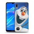 Дизайнерский пластиковый чехол для Huawei Y6 (2019) Холодное сердце