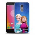 Дизайнерский пластиковый чехол для Lenovo K6 Холодное сердце