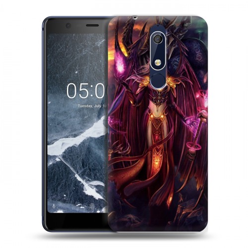 Дизайнерский пластиковый чехол для Nokia 5.1 Aion