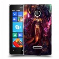 Дизайнерский пластиковый чехол для Microsoft Lumia 435 Aion