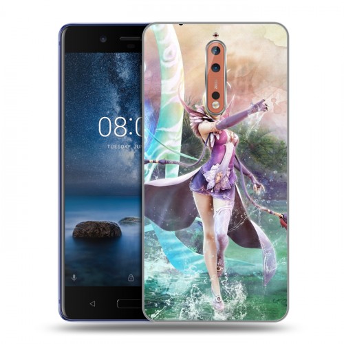 Дизайнерский пластиковый чехол для Nokia 8 Aion